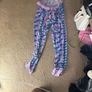 Colorful mermaid pattern Pajama Pants